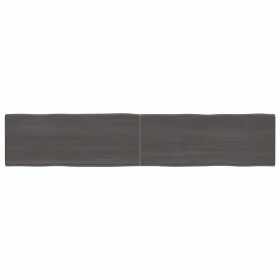 Wyjątkowa oferta Blat stołu, ciemnoszary, 200x40x4 cm, dąb z naturalną krawędzią Lumarko! - Hurtownia wielobranżowa Lumarko