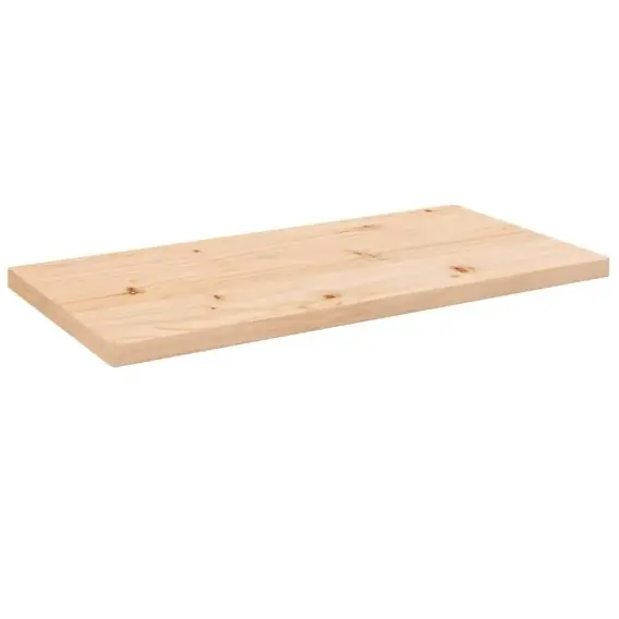 Blat stołu, 80x40x2,5 cm, lite drewno sosnowe, prostokątny Lumarko! Lumarko! - Hurtownia wielobranżowa Lumarko Oferta czasowa