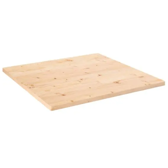 Blat stołu, 80x80x2,5 cm, lite drewno sosnowe, kwadratowy Lumarko! - Hurtownia wielobranżowa Lumarko Ekspresowa dostawa
