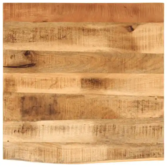 Blat stołu, 80x80x2,5cm, naturalna krawędź, surowe drewno mango Lumarko! - Hurtownia wielobranżowa Lumarko Promocja