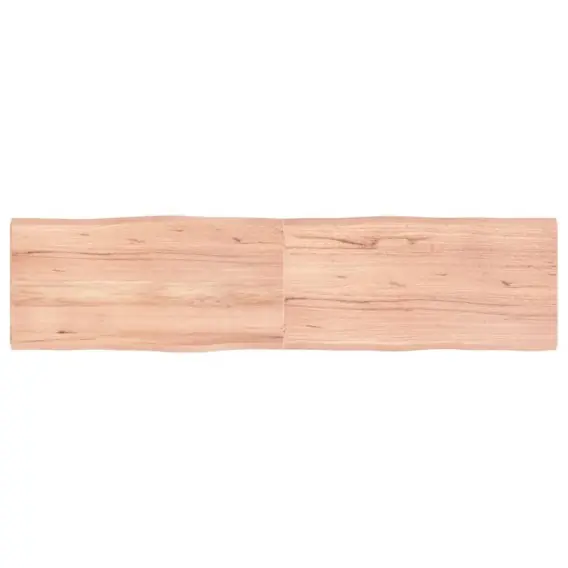 Blat stołu, jasny brąz, 160x40x4 cm, dąb z naturalną krawędzią Lumarko! - Hurtownia wielobranżowa Lumarko Bestseller