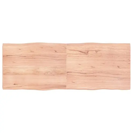 Blat stołu, jasny brąz, 160x60x4 cm, dąb z naturalną krawędzią Lumarko! - Hurtownia wielobranżowa Lumarko Cena promocyjna