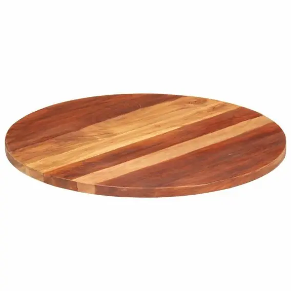 Blat stołu, lite drewno akacjowe, okrągły, 25-27 mm, 70 cm Lumarko! - Hurtownia wielobranżowa Lumarko Wyjątkowa oferta