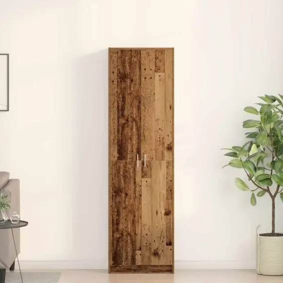 Garderoba ze starego drewna 55x25x189 cm Materiał drewnopochodny Lumarko! - Hurtownia wielobranżowa Lumarko Super okazja