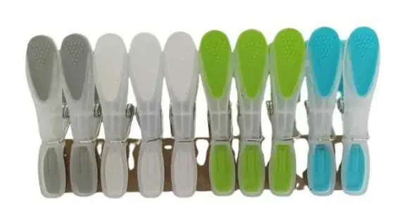 Klamerki Do Bielizny Polcord Big 2unit 8,5cm 10szt 7031 R.. Lumarko Nowy