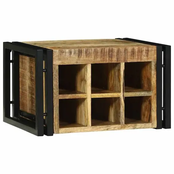 Komoda na wino 46x35x27.5 cm Solidne Drewno Surowe Mango Lumarko! - Hurtownia wielobranżowa Lumarko Zamów dziś
