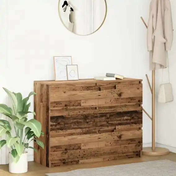 Komoda Stare drewno 100x35x76 cm Drewno klejone Lumarko! - Hurtownia wielobranżowa Lumarko Dodaj do koszyka