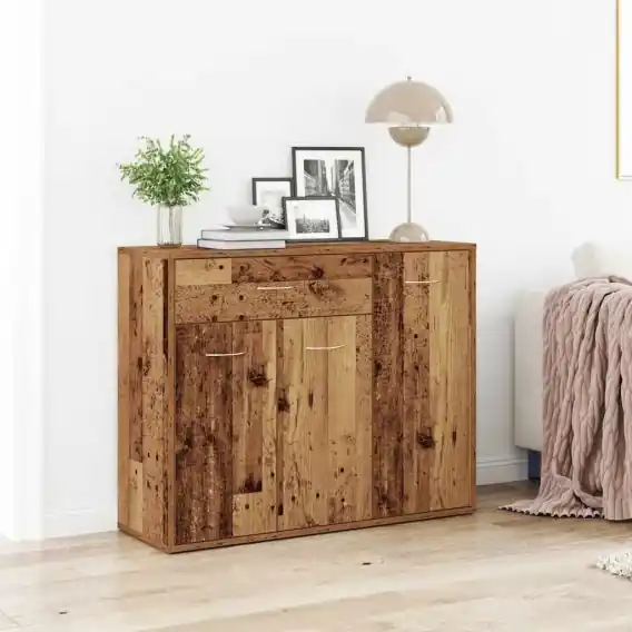 Komoda Stare drewno 88x30x70 cm Drewno klejone Lumarko! - Hurtownia wielobranżowa Lumarko Wyprzedaż