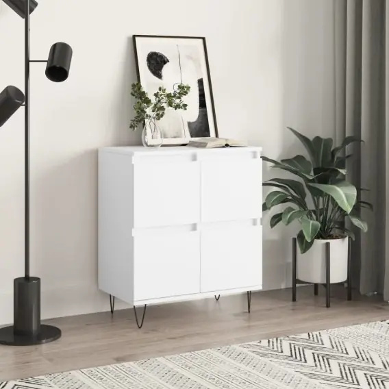 Nie przegap Komoda, biała, 60x35x70 cm, materiał drewnopochodny Lumarko! - Hurtownia wielobranżowa Lumarko