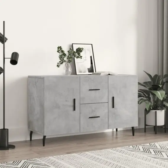 Komoda, szarość betonu, 100x36x60 cm, materiał drewnopochodny Lumarko! - Hurtownia wielobranżowa Lumarko Promocja