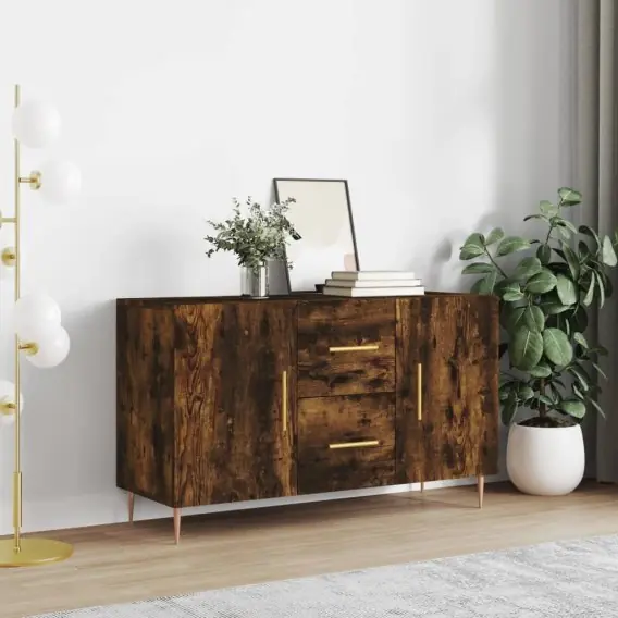 Komoda, przydymiony dąb, 100x36x60 cm, materiał drewnopochodny Lumarko! - Hurtownia wielobranżowa Lumarko Sprawdź teraz