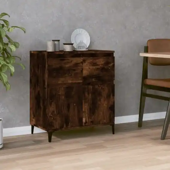 Komoda, przydymiony dąb, 60x35x70 cm, materiał drewnopochodny Lumarko! - Hurtownia wielobranżowa Lumarko Oferta czasowa