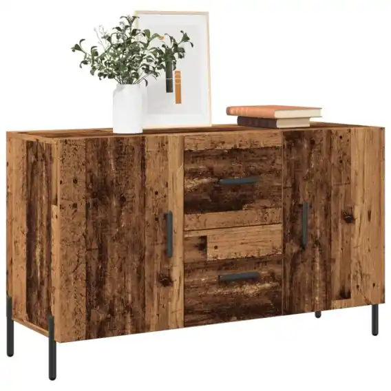 Tani Komoda, stare drewno, 100x36x60 cm, materiał drewnopochodny Lumarko! - Hurtownia wielobranżowa Lumarko