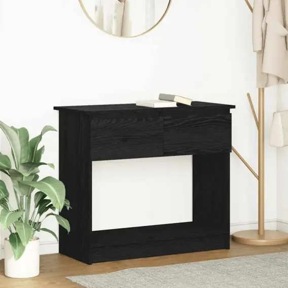 Nie przegap Konsola z szufladami Czarny 85,5x38,5x74,5 cm Lumarko! Lumarko! - Hurtownia wielobranżowa Lumarko