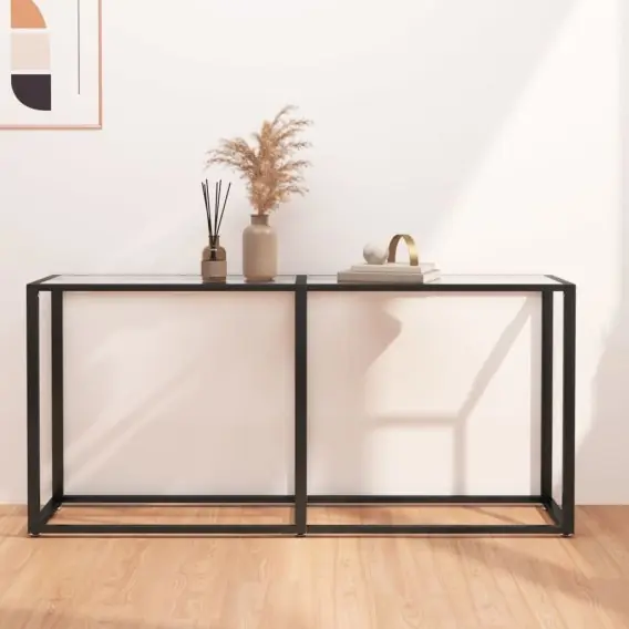Konsola, przezroczysta, 160x35x75,5 cm, szkło hartowane Lumarko! - Hurtownia wielobranżowa Lumarko Zamów teraz