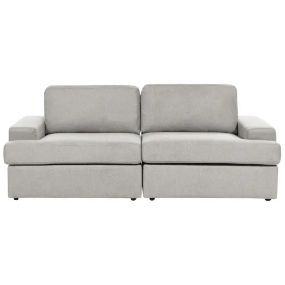 Sofa 3-osobowa jasnoszara ALLA Lumarko Ograniczona ilość