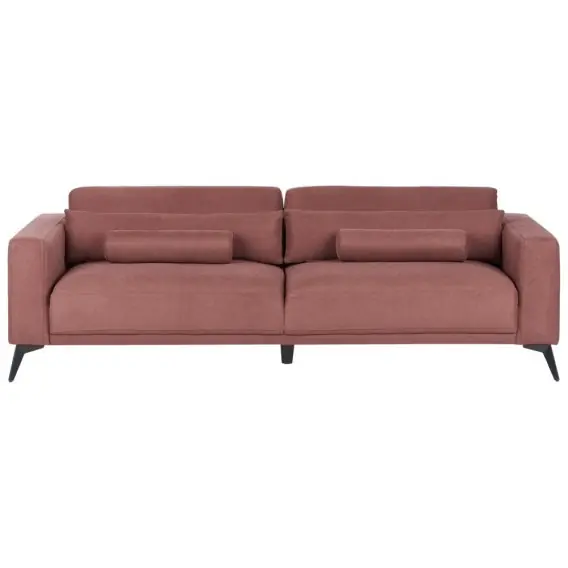Sofa 3-osobowa burgundowa ANGE Lumarko Ostatnia szansa