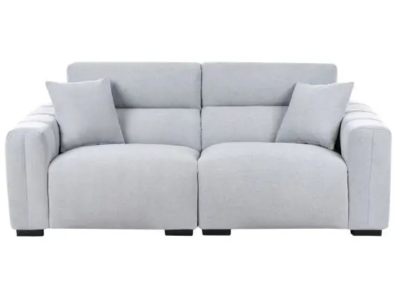 Sofa dla 3 osób FAUSKAN Błękitny Tkanina Lumarko Popularny