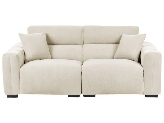 Oferta czasowa Sofa dla 3 osób FAUSKAN Jasnobeżowy Lumarko