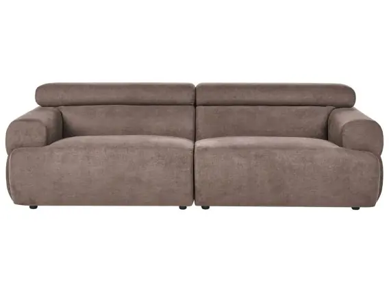 Kup online Sofa dla 3 osób HOVDEN Brązowy - Hurtownia wielobranżowa Lumarko