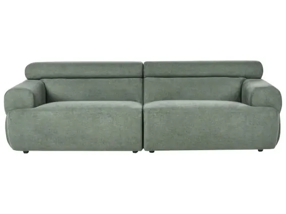 Bezpieczne zakupy Sofa dla 3 osób HOVDEN Zielony - Hurtownia wielobranżowa Lumarko