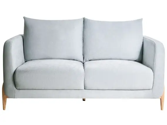 Sofa dla 2 osób GIMO Błękitny Szenil Lumarko Taniej