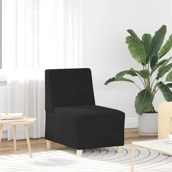 Sofa Fotel Czarny 55 cm Aksamit Lumarko! Lumarko! - Hurtownia wielobranżowa Lumarko Ograniczona ilość