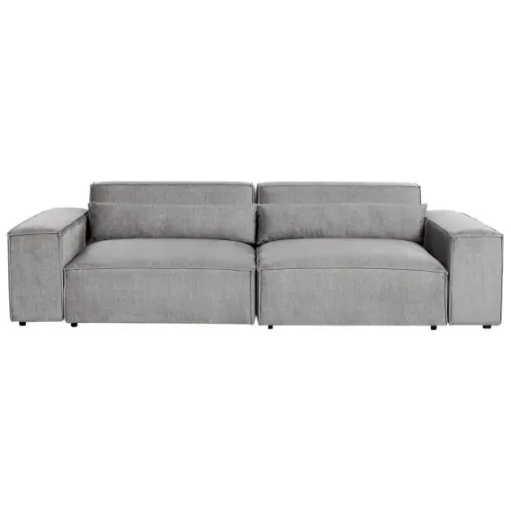 Sofa modułowa HELLNAR 2-osobowa Szara Lumarko Hit sprzedaży