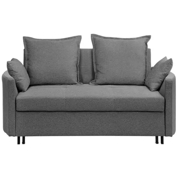 Premium Sofa rozkładana szara HOVIN Lumarko