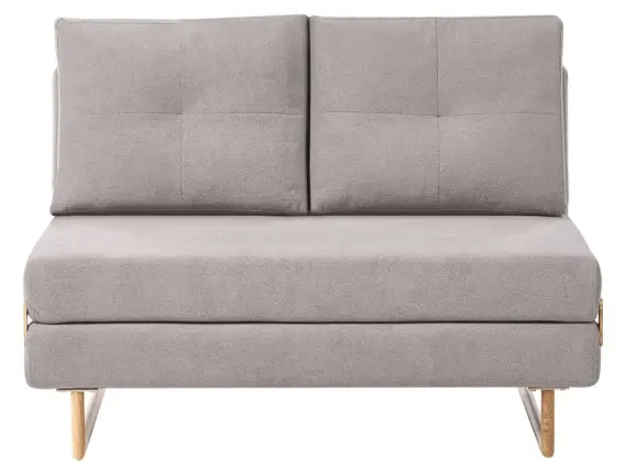 Dodaj do koszyka Sofa rozkładana dla 2 osób JERSLEV Szary - Hurtownia wielobranżowa Lumarko
