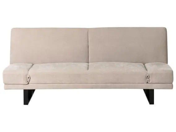 Sofa rozkładana dla 2 osób YORK Szenil Jasnobeżowy - Hurtownia wielobranżowa Lumarko Dodaj do koszyka