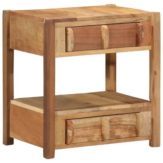 Stolik boczny 43x32x46 cm z litego drewna z odzysku Lumarko! - Hurtownia wielobranżowa Lumarko Oferta czasowa