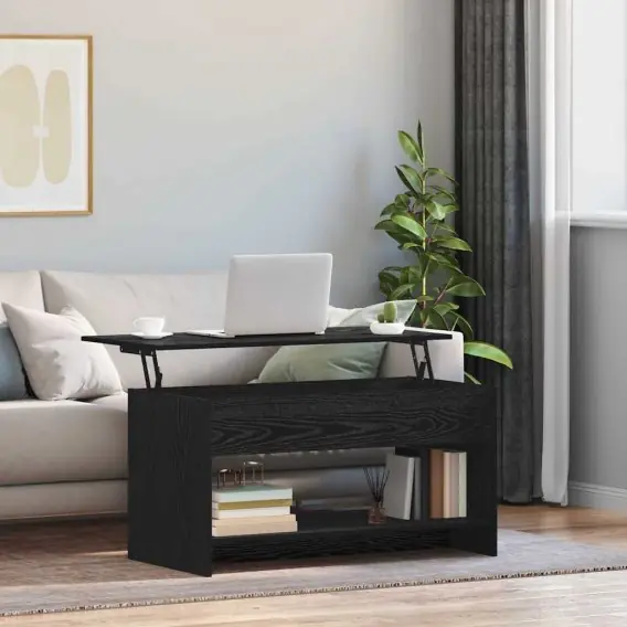 Oferta czasowa Stolik kawowy Czarny dąb 102 x 50 x 52.5 cm Lumarko! - Hurtownia wielobranżowa Lumarko