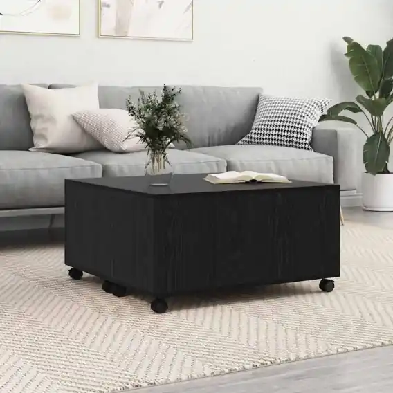 Oferta limitowana Stolik kawowy Czarny dąb 75 x 75 x 38 cm Lumarko! - Hurtownia wielobranżowa Lumarko