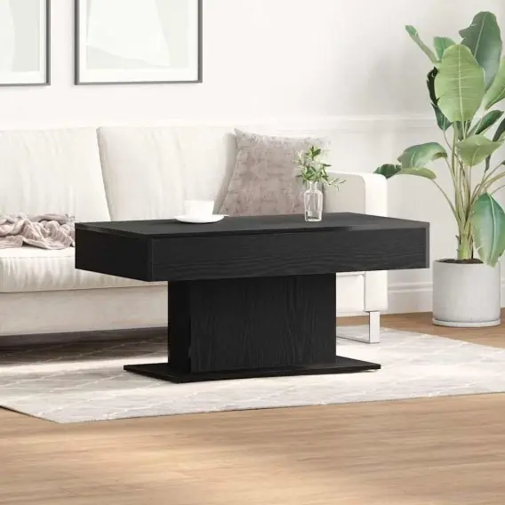 Bestseller Stolik kawowy Czarny Dąb 96x50x45 cm z materiału drewnopochodnego Lumarko! - Hurtownia wielobranżowa Lumarko