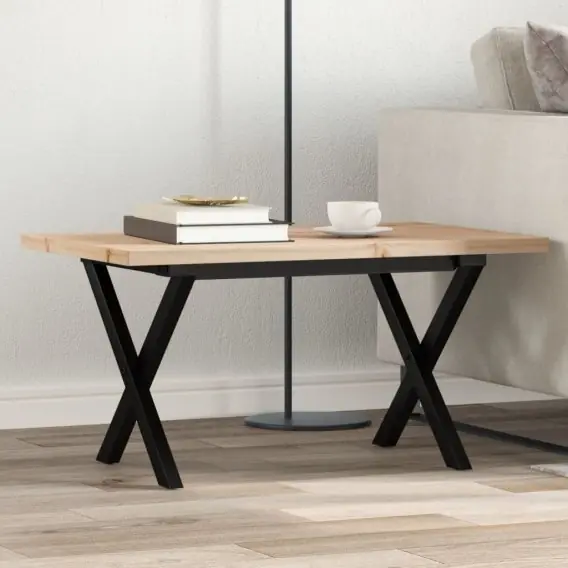 Stolik kawowy z nogami w kształcie litery X, 80x50x40,5 cm Lumarko! - Hurtownia wielobranżowa Lumarko Wybór klientów
