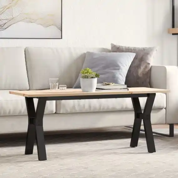 Stolik kawowy z nogami w kształcie litery Y, 110x40x45 cm Lumarko! - Hurtownia wielobranżowa Lumarko Super okazja