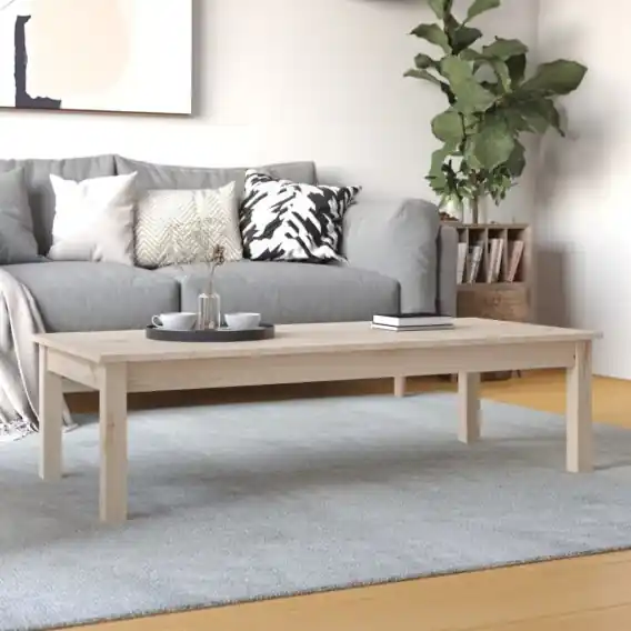 Obniżka ceny Stolik kawowy, 110x50x30 cm, lite drewno sosnowe Lumarko! Lumarko! - Hurtownia wielobranżowa Lumarko