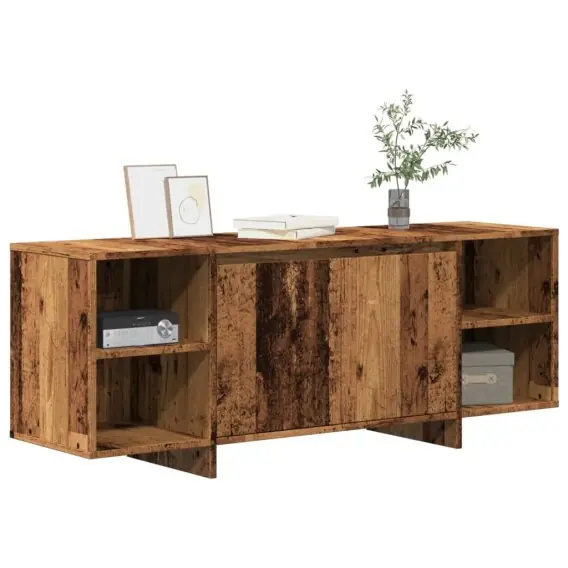 Oferta czasowa Szafka TV, stare drewno, 130x35x50cm, materiał drewnopochodny Lumarko! - Hurtownia wielobranżowa Lumarko