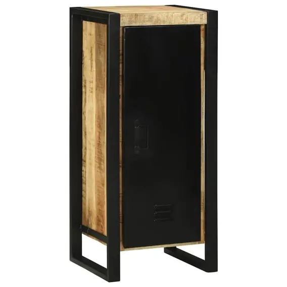 Tylko dziś Szafka ścienna łazienkowa 40x35x90 cm lite surowe drewno mango Lumarko! - Hurtownia wielobranżowa Lumarko