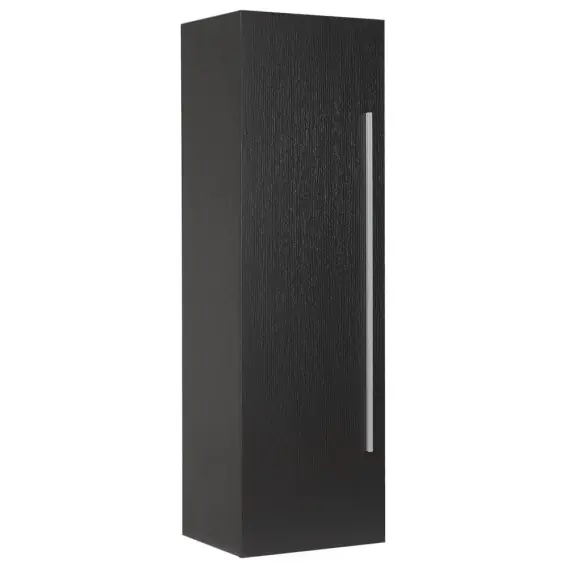 Tani Szafka wisząca łazienkowa MATARO 40 cm 35 cm 132 cm Czarny Lumarko