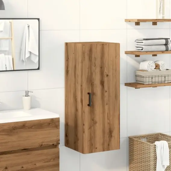 Szafka wisząca, dąb artisian, 34,5x34x90 cm Lumarko! - Hurtownia wielobranżowa Lumarko Ekspresowa dostawa