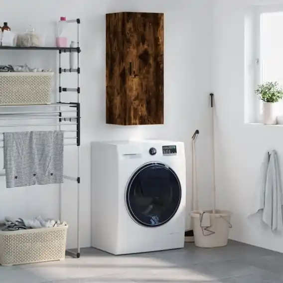 Szafka wisząca, przydymiony dąb, 34,5x34x90 cm Lumarko! - Hurtownia wielobranżowa Lumarko Wybór klientów