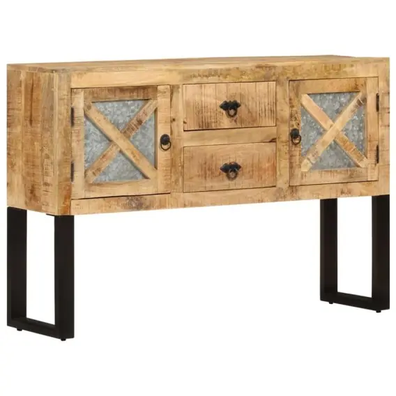 Szafka, 110x30x74 cm, surowe drewno mango Lumarko! - Hurtownia wielobranżowa Lumarko Hit cenowy