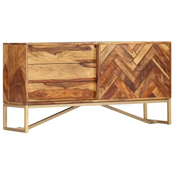 Szafka, 118 x 30 x 60 cm, z litego drewna akacjowego Lumarko! - Hurtownia wielobranżowa Lumarko Cena promocyjna