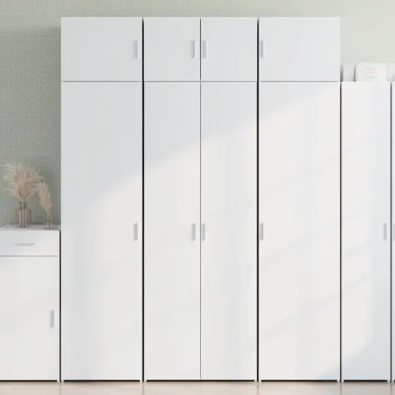 Szafka, biała, 70x42,5x225 cm, materiał drewnopochodny Lumarko! - Hurtownia wielobranżowa Lumarko Oferta