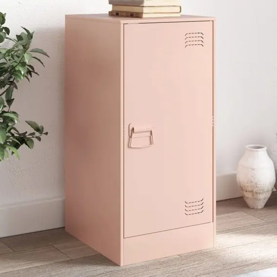 Wyjątkowa oferta Szafka, różowa, 34,5x39x73 cm, stal Lumarko! - Hurtownia wielobranżowa Lumarko
