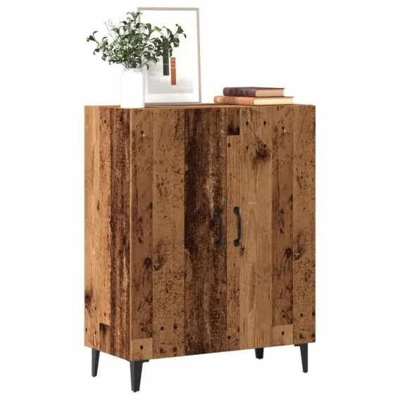 Szafka, stare drewno, 70x34x90 cm, materiał drewnopochodny Lumarko! - Hurtownia wielobranżowa Lumarko Dostępne od ręki