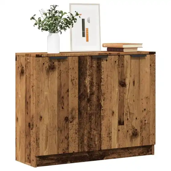 Kup online Szafka, stare drewno, 90,5x30x70 cm, materiał drewnopochodny Lumarko! - Hurtownia wielobranżowa Lumarko
