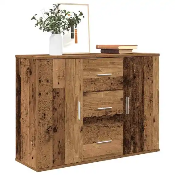 Wybór klientów Szafka, stare drewno, 90x29,5x65 cm, materiał drewnopochodny Lumarko! - Hurtownia wielobranżowa Lumarko